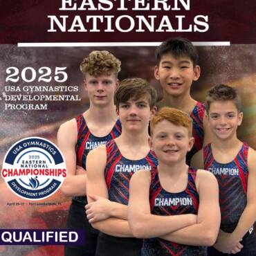 2025 Champion Gymnastics Men’s Eastern National Qualifiers!